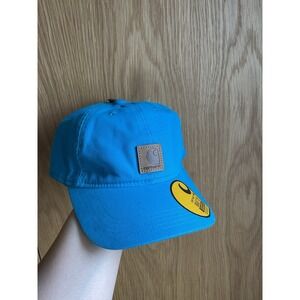 Carhartt Odessa Adjustable Strapback Dad Cap‎ Hat Blue Outdoors Preppy OSFA